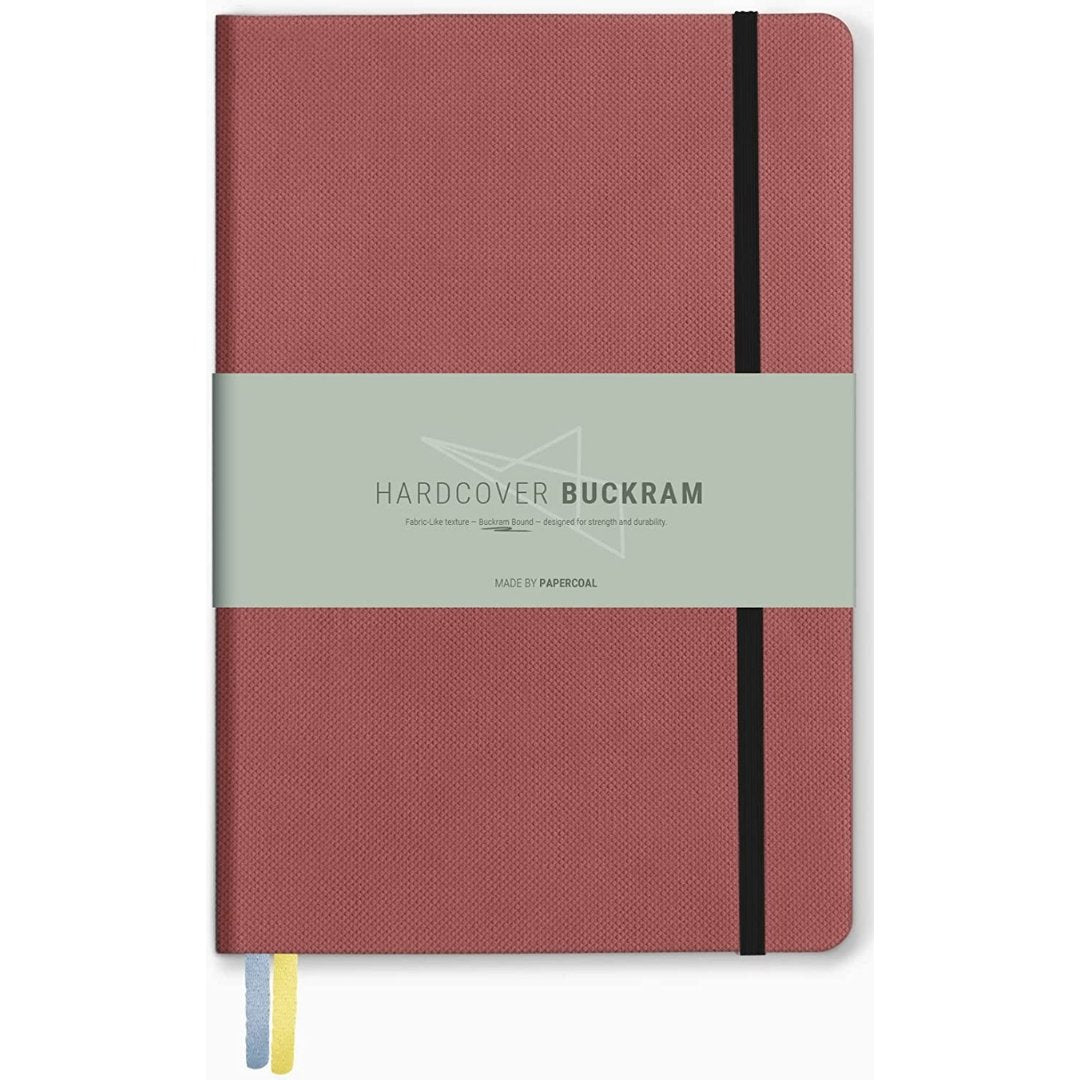 Papercoal Buckram Notebook - SCOOBOO - Ruled