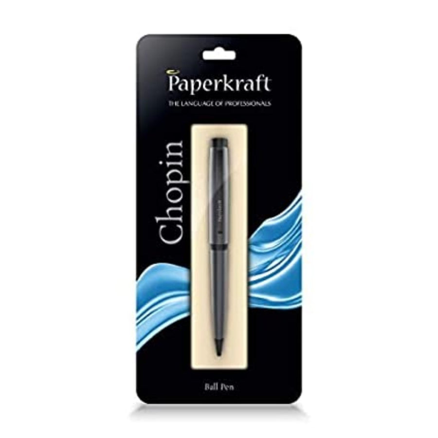 Paperkraft Chopin 0.7mm Ball Pen ( Pack of 1) All Metal body - SCOOBOO - 04030049N -