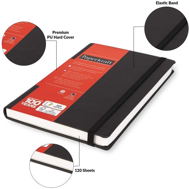 Paperkraft-Notebook - SCOOBOO - 02254014 - Ruled