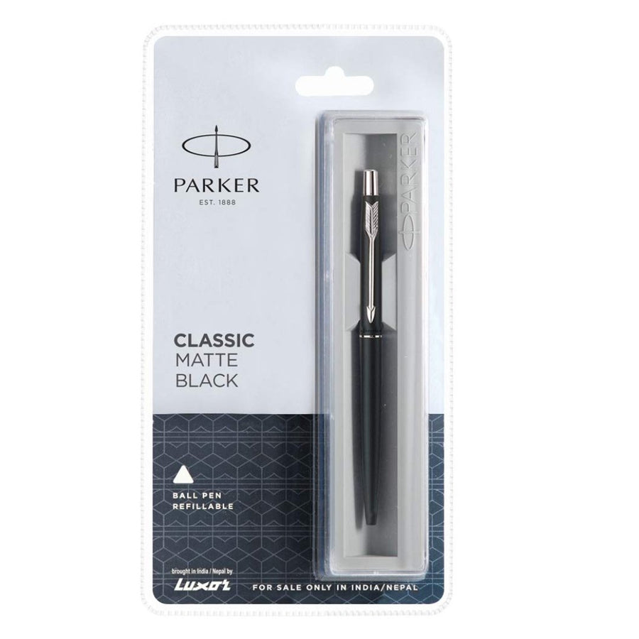 Parker Classic Matte Black CT Ball Pen - SCOOBOO - 9000013840 - BALL PEN