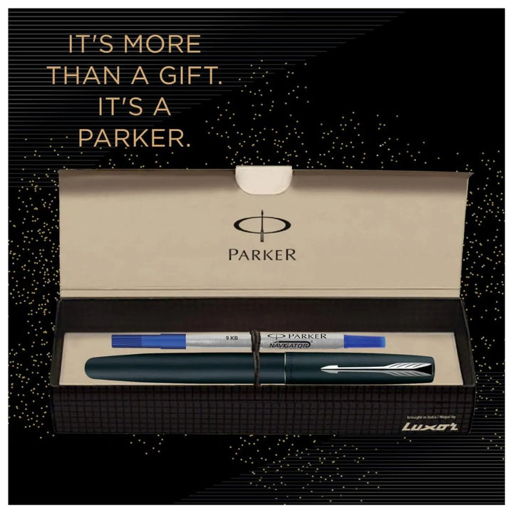 Parker Frontier Matte Black CT Roller Ball Pen - SCOOBOO - 9000020640 - Roller Ball Pen