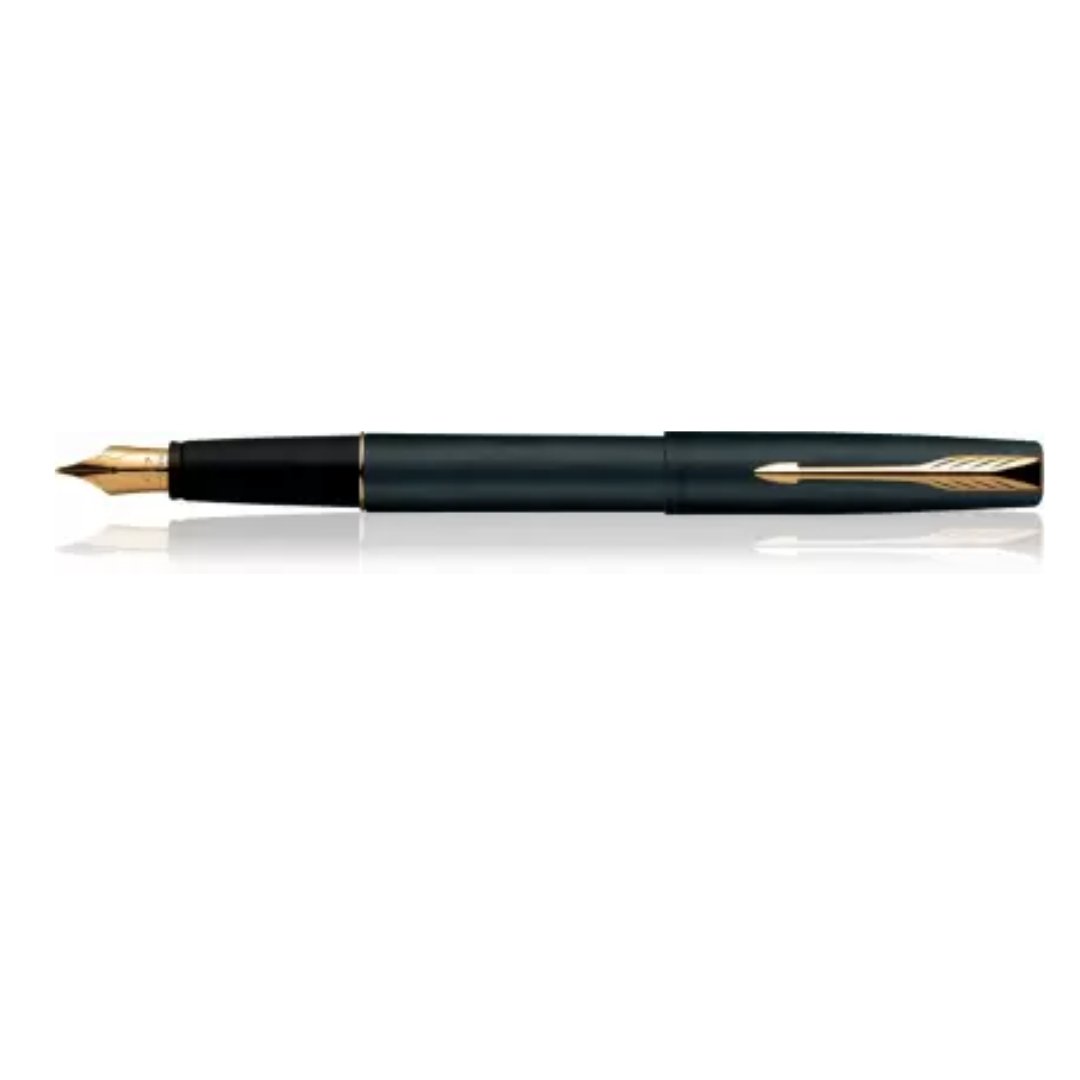 Parker Frontier Matte Black GT Fountain Pen - SCOOBOO - 9000023601 - Pen