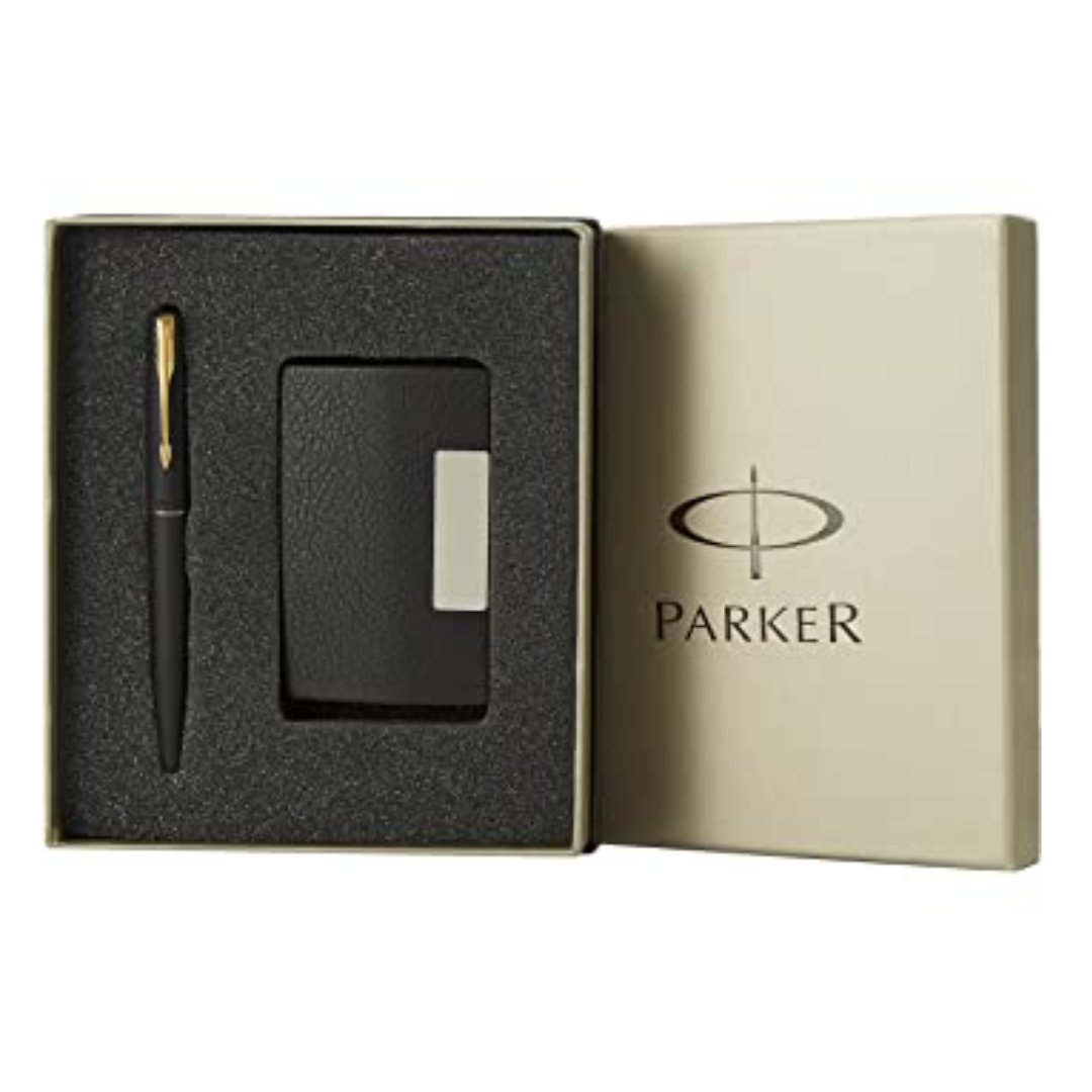 Parker Frontier Matte Black GT Fountain Pen - SCOOBOO - 9000023601 - Pen