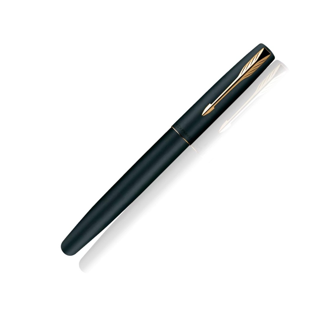 Parker Frontier Matte Black GT Fountain Pen - SCOOBOO - 9000020642 - Fountain Pen