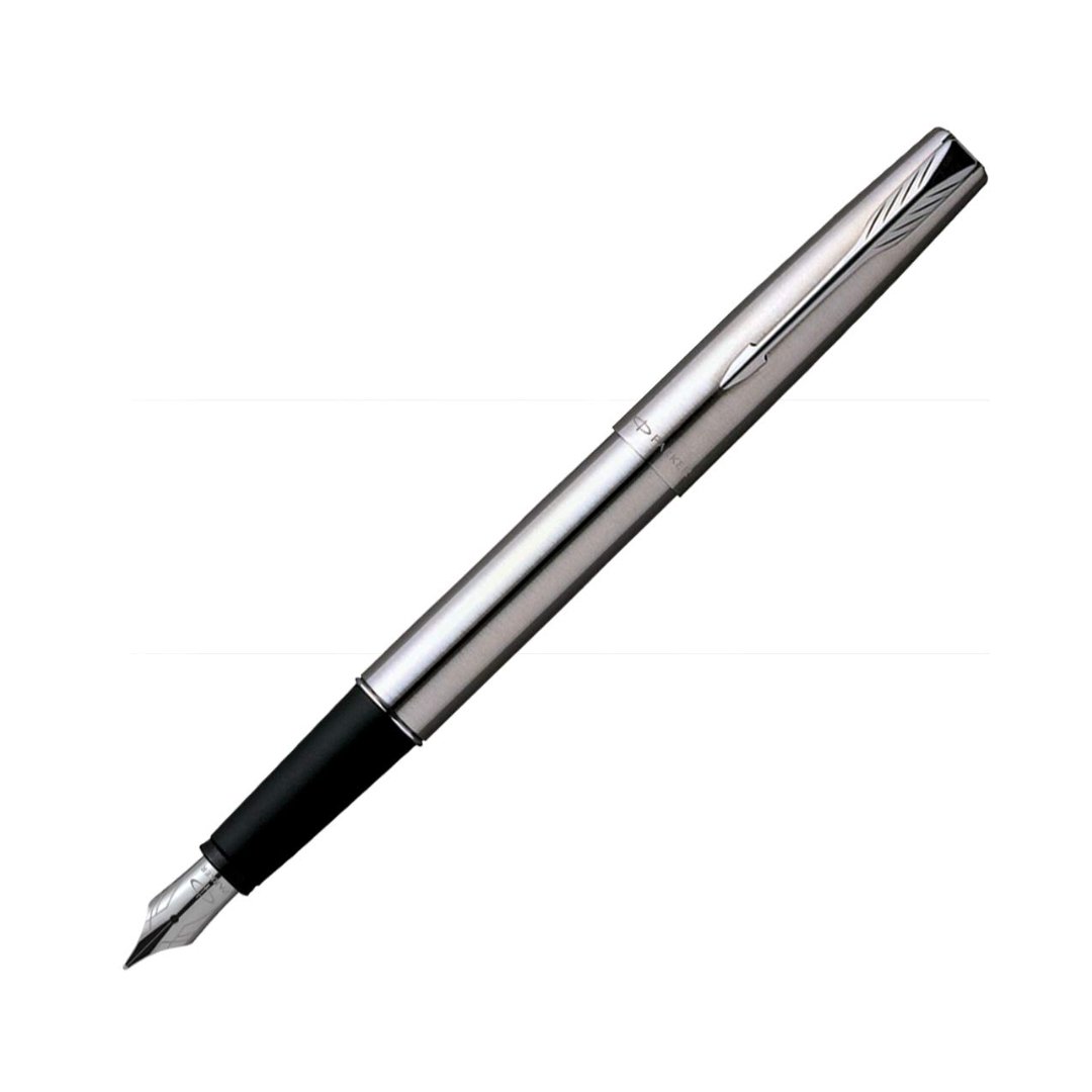 Parker Frontier Stainless Steel CT Fountain Pen - SCOOBOO - 9000020634 - Fountain Pen