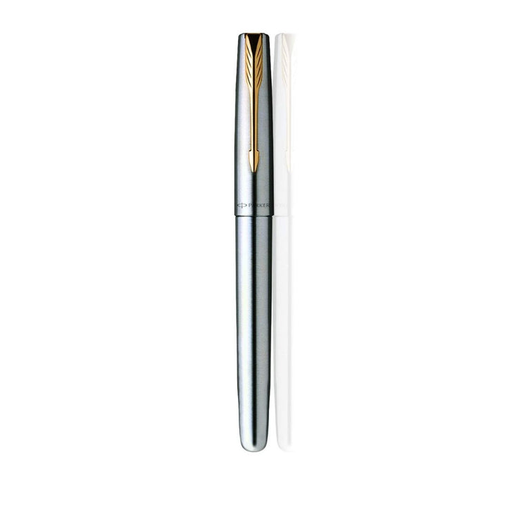 Parker Frontier Stainless Steel CT Roller Ball Pen - SCOOBOO - 9000020636 - Roller Ball Pen