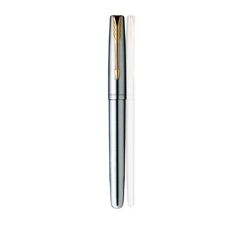 Parker Frontier Stainless Steel CT Roller Ball Pen - SCOOBOO - 9000020636 - Roller Ball Pen