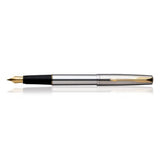 Parker Frontier Stainless Steel Fountain Pen - SCOOBOO - Fountain Pen