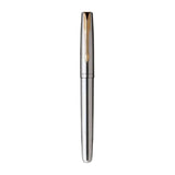 Parker Frontier Stainless Steel Fountain Pen - SCOOBOO - Fountain Pen