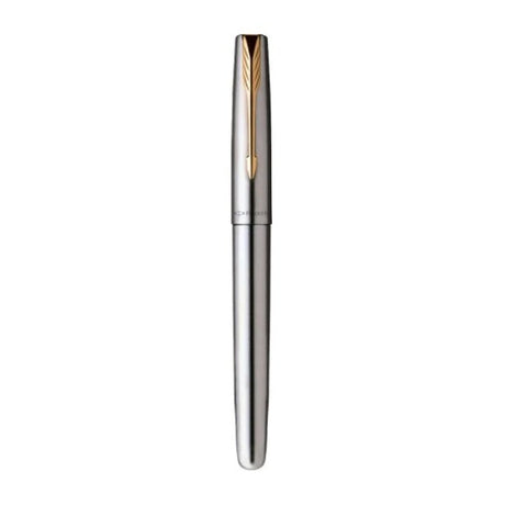 Parker Frontier Stainless Steel Fountain Pen - SCOOBOO - Fountain Pen