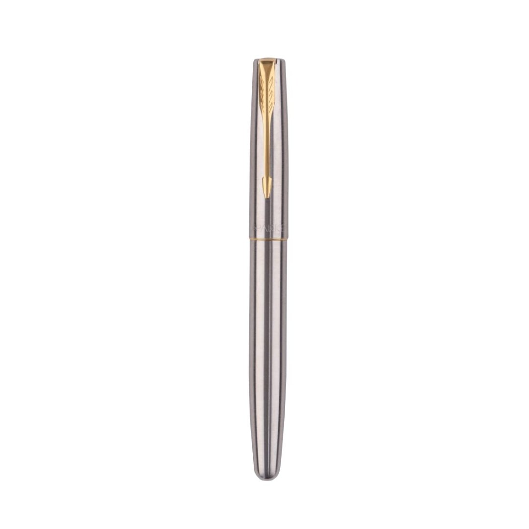 Parker Frontier Stainless Steel Roller Ball Pen - SCOOBOO - 9000030130 - Roller Ball Pen