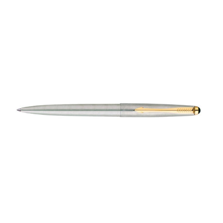 Parker Galaxy Stainless Steel Gold Trim Ball Pen - SCOOBOO - 9000019076 - Ball Pen