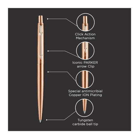 Parker Jotter Antimicrobial Copper Ion Ball Pen - SCOOBOO - 9000025835 - Ball Pen