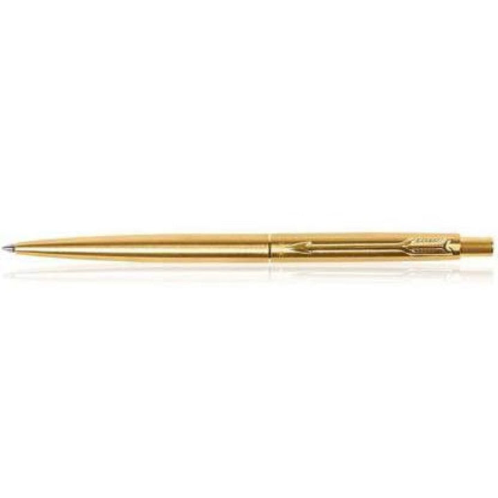 Parker Jotter London Stainless Steel Gold Trim Ball Pen (Gold) - SCOOBOO - 9000012095 - Ball Pen