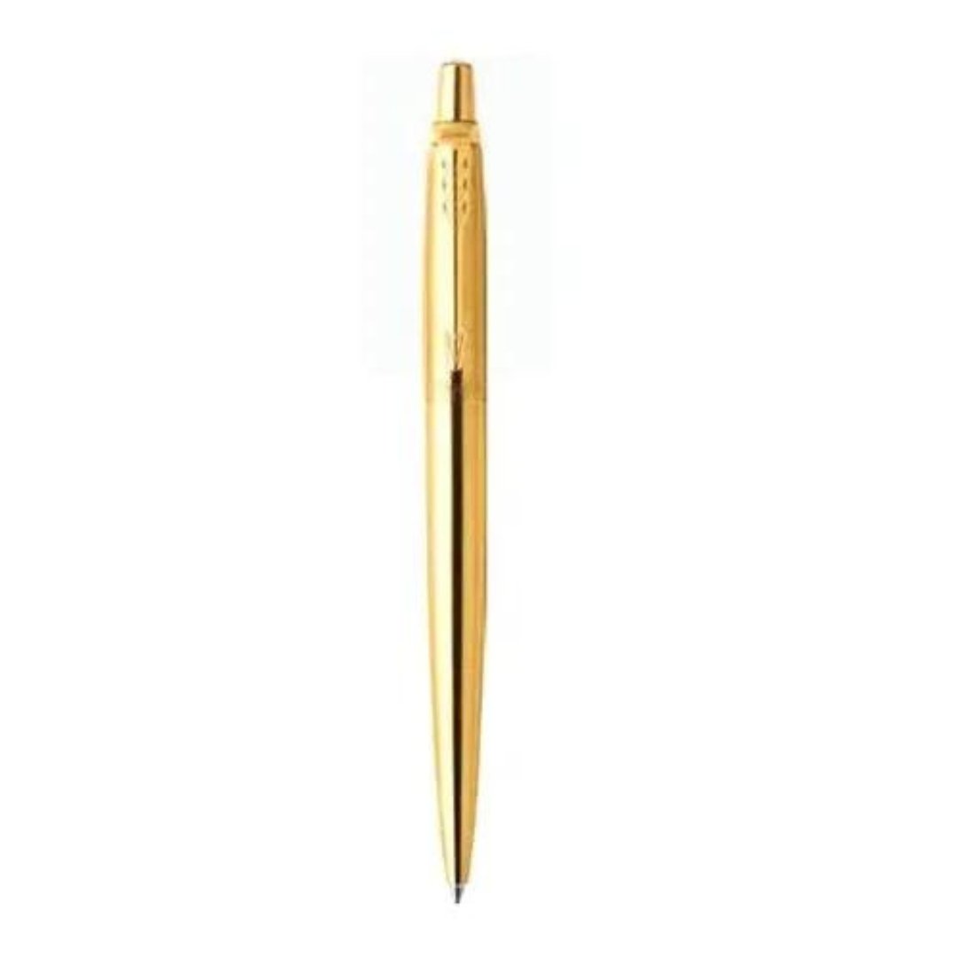 Parker Jotter London Stainless Steel Gold Trim Ball Pen (Gold) - SCOOBOO - 9000012095 - Ball Pen