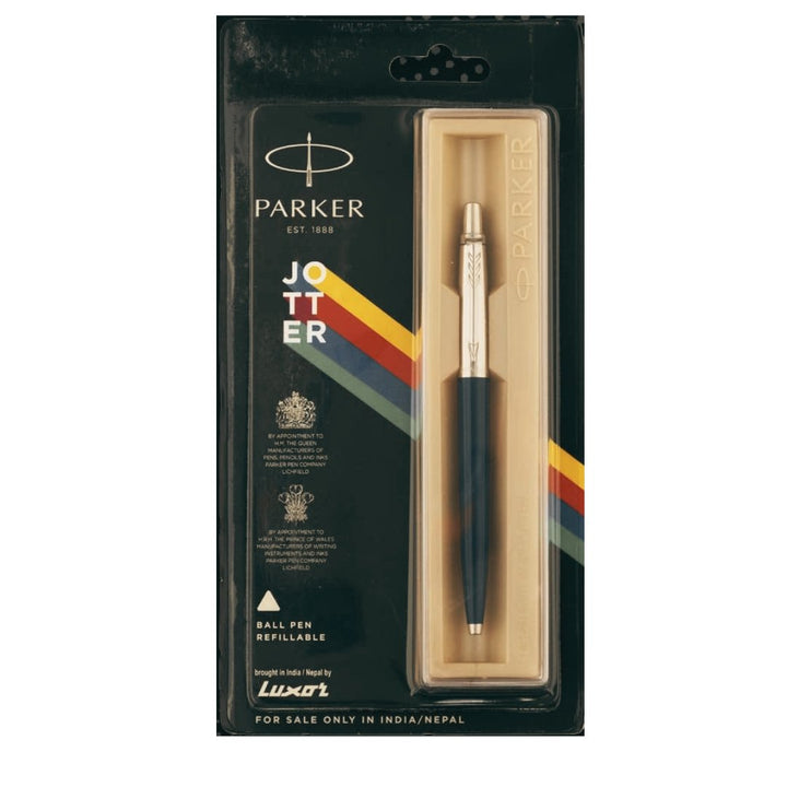 Parker Jotter Standard Chrome Trim Ball Pen - SCOOBOO - 9000017268 - Ball Pen