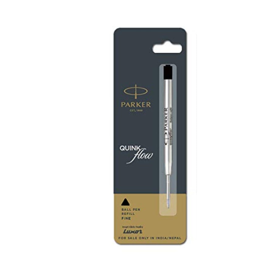 Parker Quink Flow Ball Pen Refill-Fine Nib Refill - SCOOBOO - 9000017712 - Ink