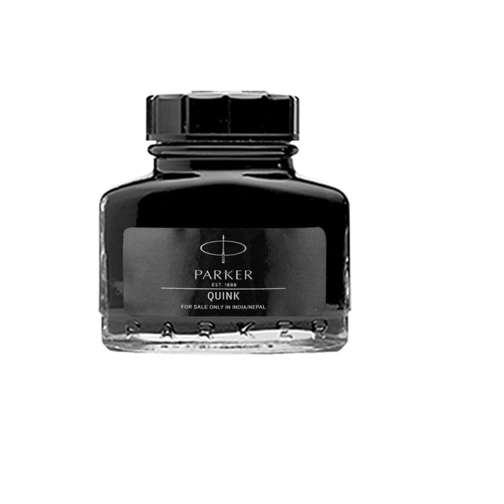 Parker Quink Ink Bottle (Black Ink) - SCOOBOO - 9000016676 - Ink