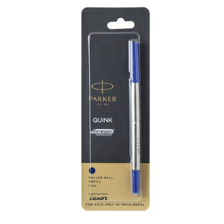 Parker Quink Navigator Technology Roller Ball Refill Fine - SCOOBOO - 9000012124 - Refills