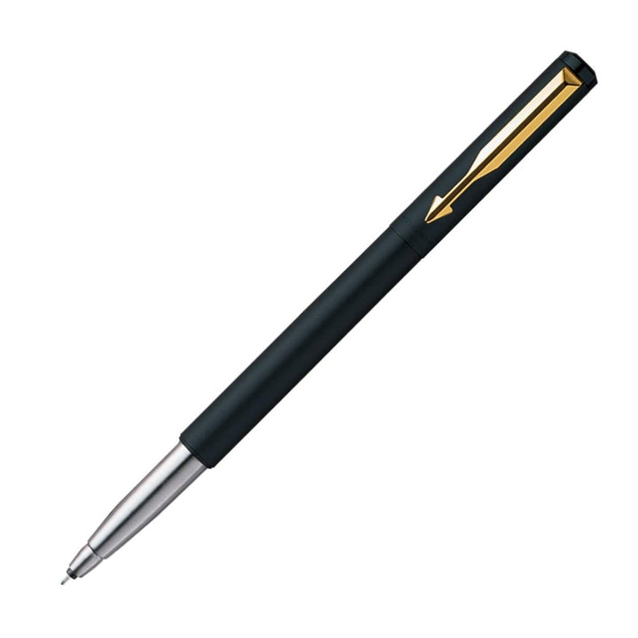 Parker Vector Black Roller Ball Pen Gold Trim - SCOOBOO - 9000025352 - Roller Ball Pen