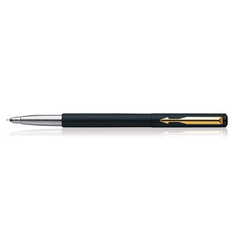 Parker Vector Black Roller Ball Pen Gold Trim - SCOOBOO - 9000025352 - Roller Ball Pen