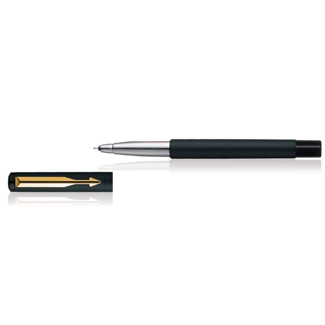 Parker Vector Black Roller Ball Pen Gold Trim-SCOOBOO – SCOOBOO