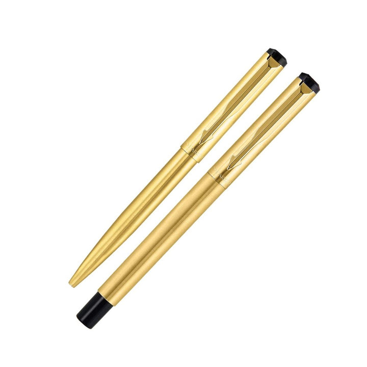 Parker Vector Gold (Roller Ball Pen+Ball Pen) - SCOOBOO - 9000019170 - BALL PEN