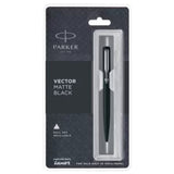 Parker Vector Matte Black Ball Pen - SCOOBOO - 9000012081 - Ball Pen