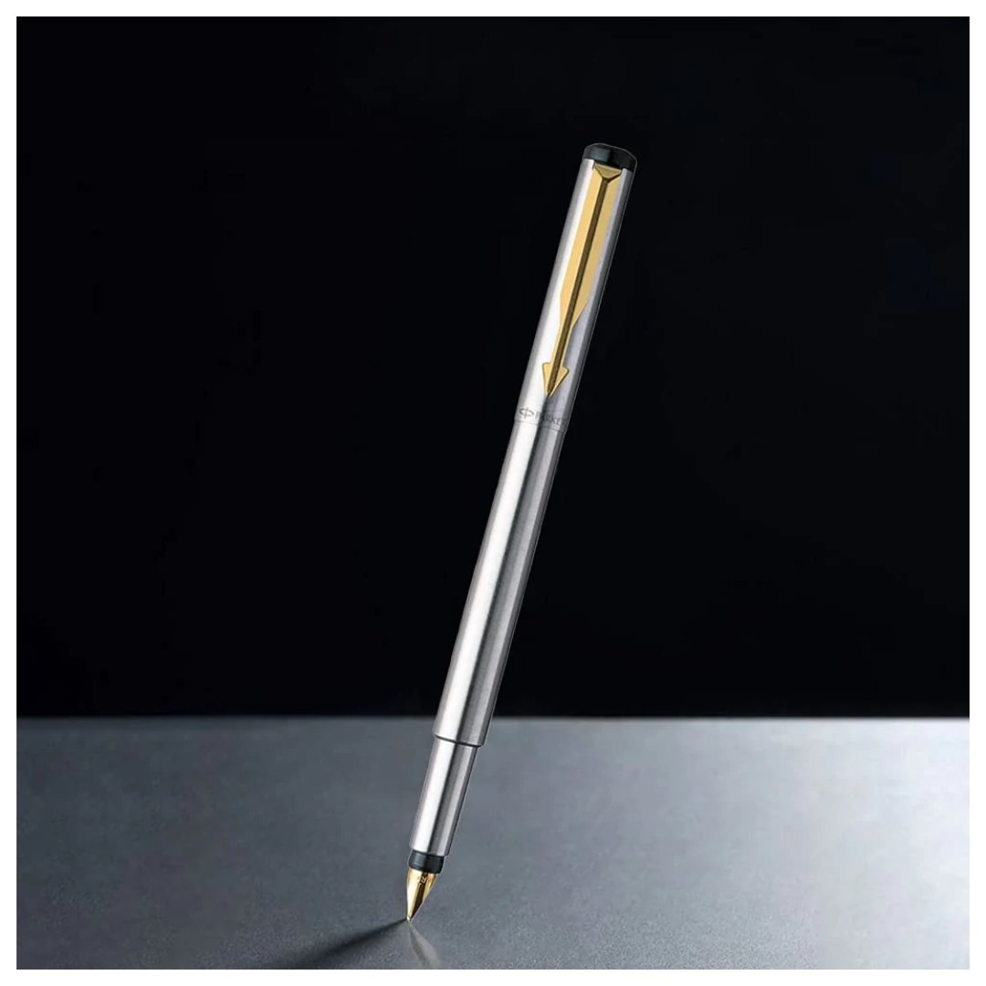 Buy Parker Vector Stainless Steel GT Roller Ball Pen Online at Low Prices  in India 