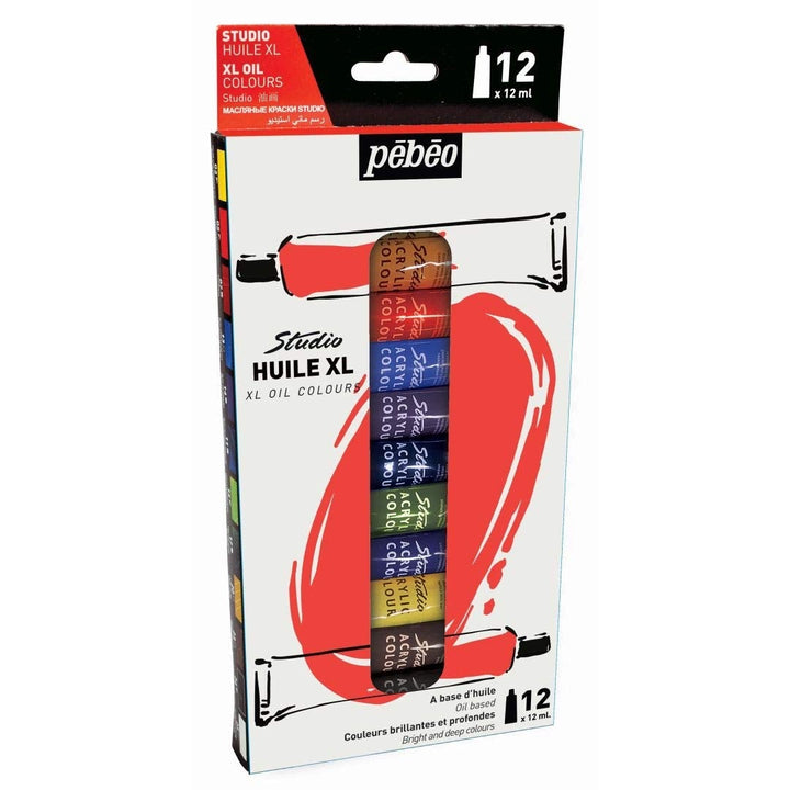 Pebeo Huile XL Oil Colors - SCOOBOO - Water Colors