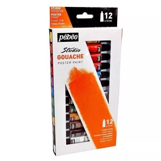 Pebeo Studio Gouache Poster Paints - SCOOBOO - 668800 - Poster paints