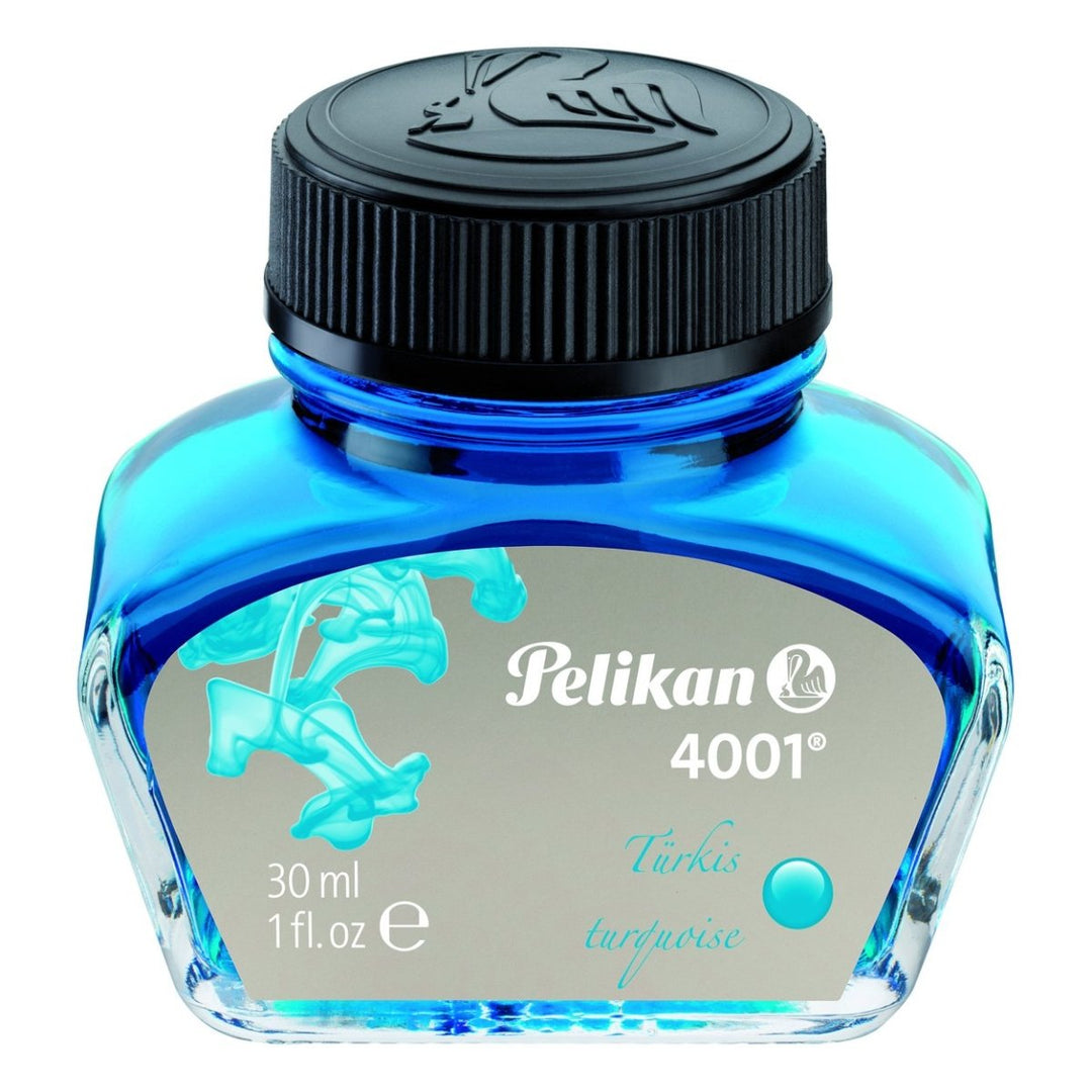 Pelikan 4001 Ink Bottle- 30ml - SCOOBOO - PE_4001_INKBTL_TUR_30ML_311894 - Ink