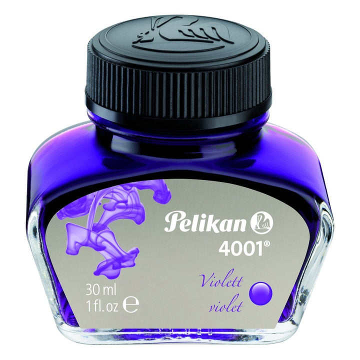 Pelikan 4001 Ink Bottle- 30ml - SCOOBOO - PE_4001_INKBTL_VLT_30ML_311886 - Ink