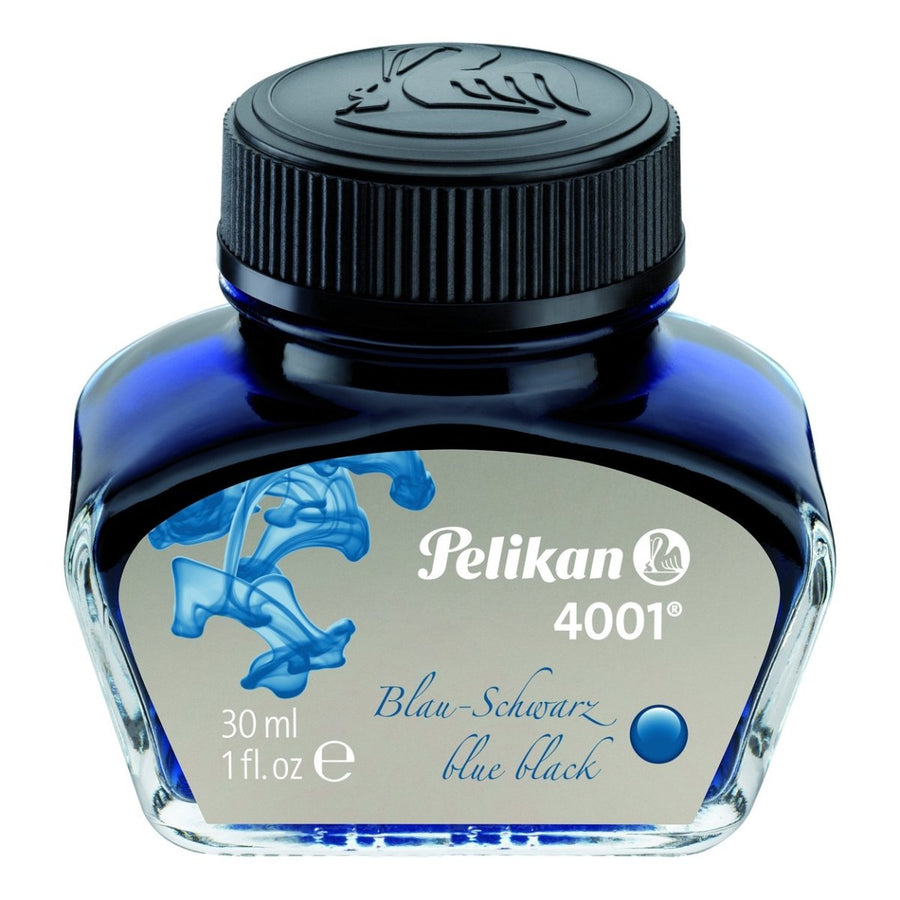 Pelikan 4001 Ink Bottle- 30ml - SCOOBOO - PE_4001_INKBTL_BLU_BLK_30ML_301028 - Ink