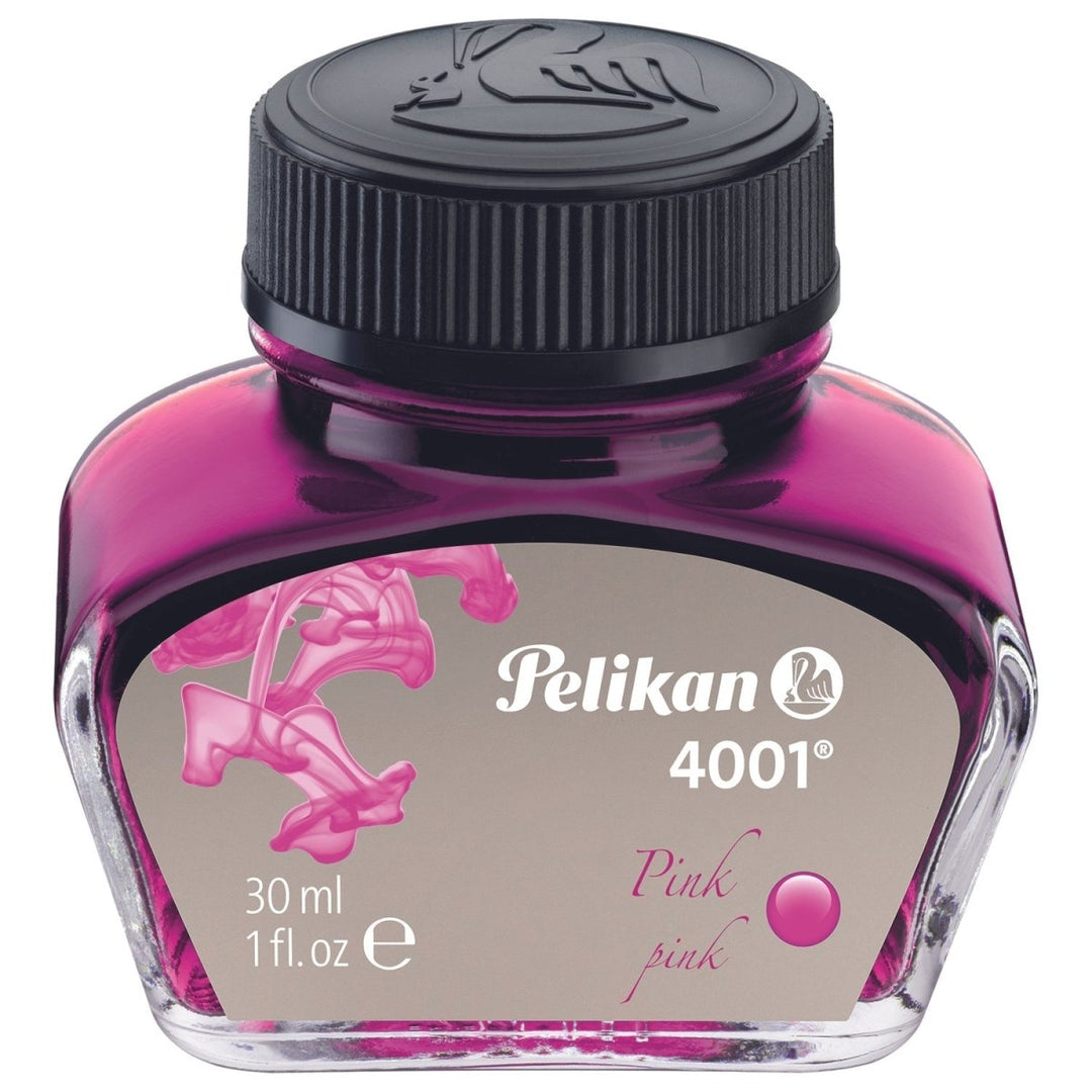 Pelikan 4001 Ink Bottle- 30ml - SCOOBOO - PE_4001_INKBTL_PNK_30ML_301343 - Ink