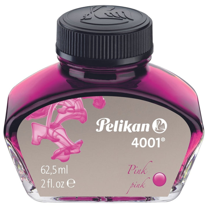 Pelikan 4001 Ink Bottle- 62.5 ml - SCOOBOO - PE_4001_INKBTL_PNK_62ML_301350 - Ink