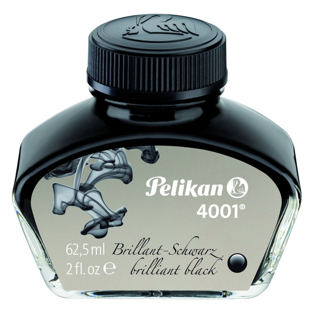 Pelikan 4001 Ink Bottle- 62.5 ml - SCOOBOO - PE_4001_INKBTL_BRL_BLK_62ML_329144 - Ink