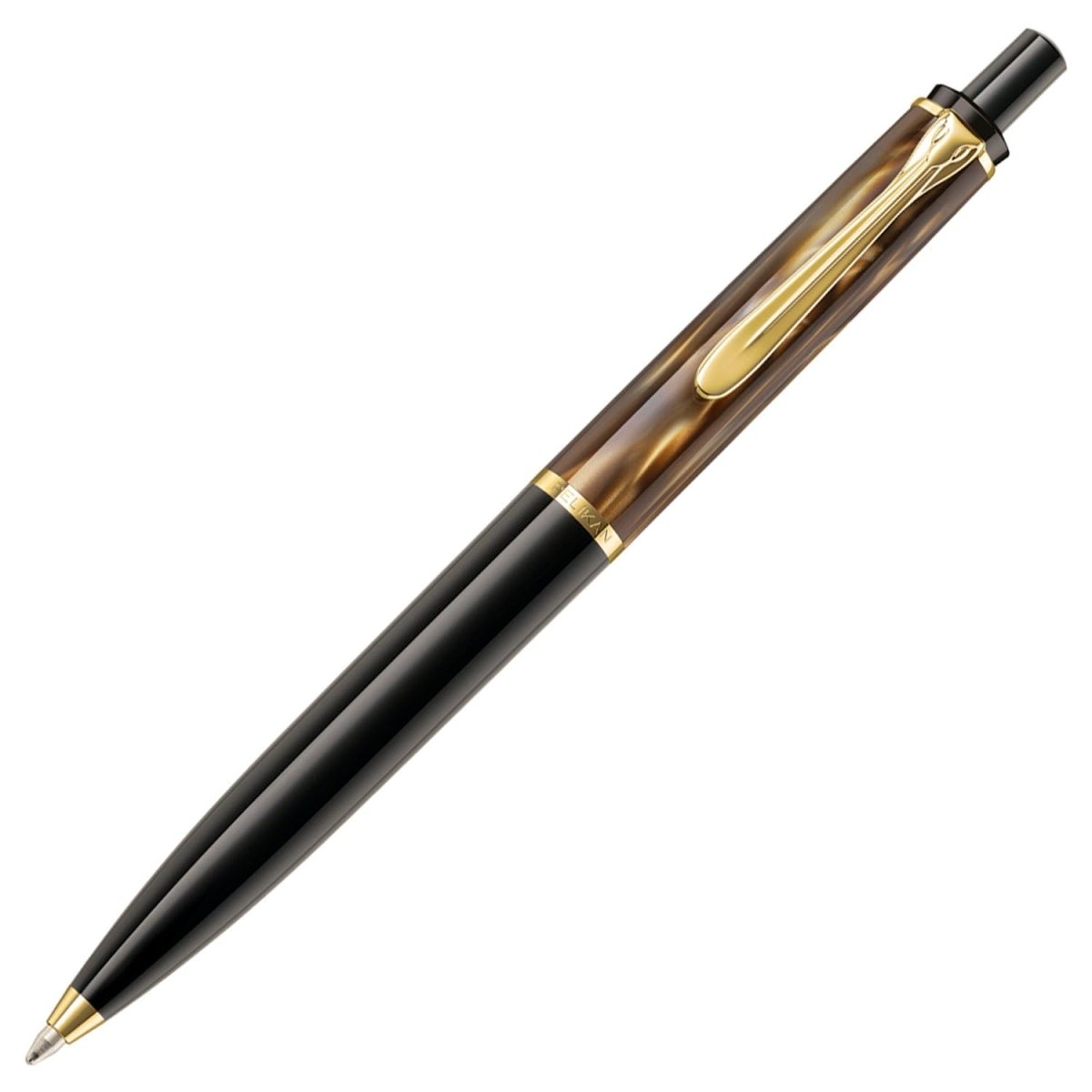 Pelikan Classic K200 Marbled Ballpoint Pen - SCOOBOO - PEP_CLC_K200_BRWMRB_BP_808965 - Ball Pen