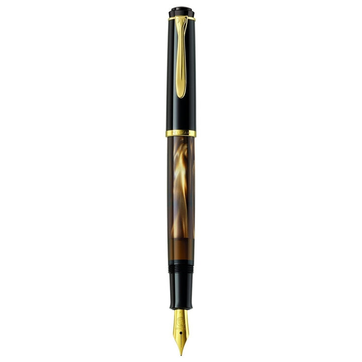 Pelikan Classic M200 Fountain Pen - SCOOBOO - PEP_CLC_M200_BRWMRB_FPEF_808835 - Fountain Pen