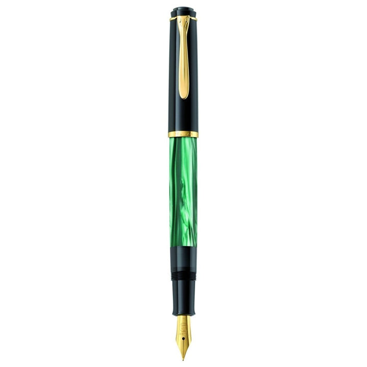 Pelikan Classic M200 Fountain Pen - SCOOBOO - PEP_CLC_M200_GRNMRB_FPEF_801768 - Fountain Pen