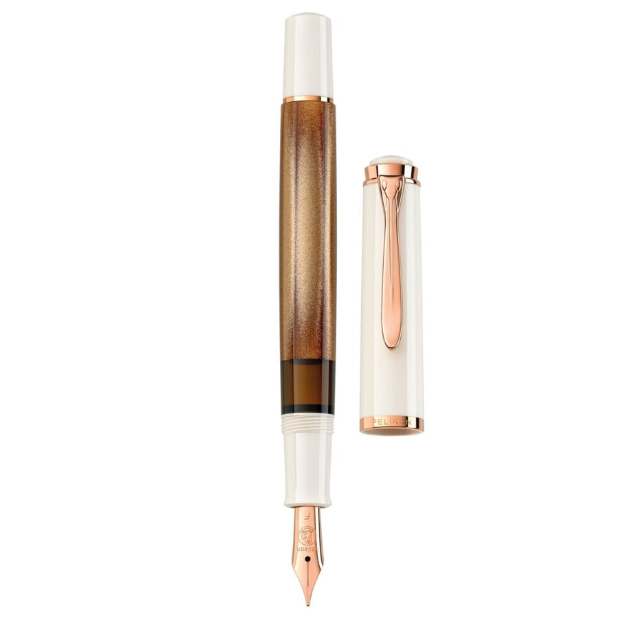 Pelikan Classic M200 SE Copper Rose Gold Fountain Pen (Special Edition) - SCOOBOO - PEP_CLC_M200_CPR_RGT_FPEF_824712 - Fountain Pen