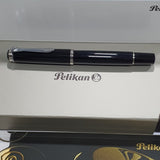 Pelikan Classic M205 Black Fountain Pen - SCOOBOO - PEP_CLC_M205_BLK_FPEF_817530 - Fountain Pen