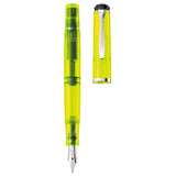 Pelikan Classic M205 Duo Neon Yellow Fountain Pen Set 819886 - SCOOBOO - PEP_M205DUO_NEOYLW_FPSTBB_819886 - Fountain Pen