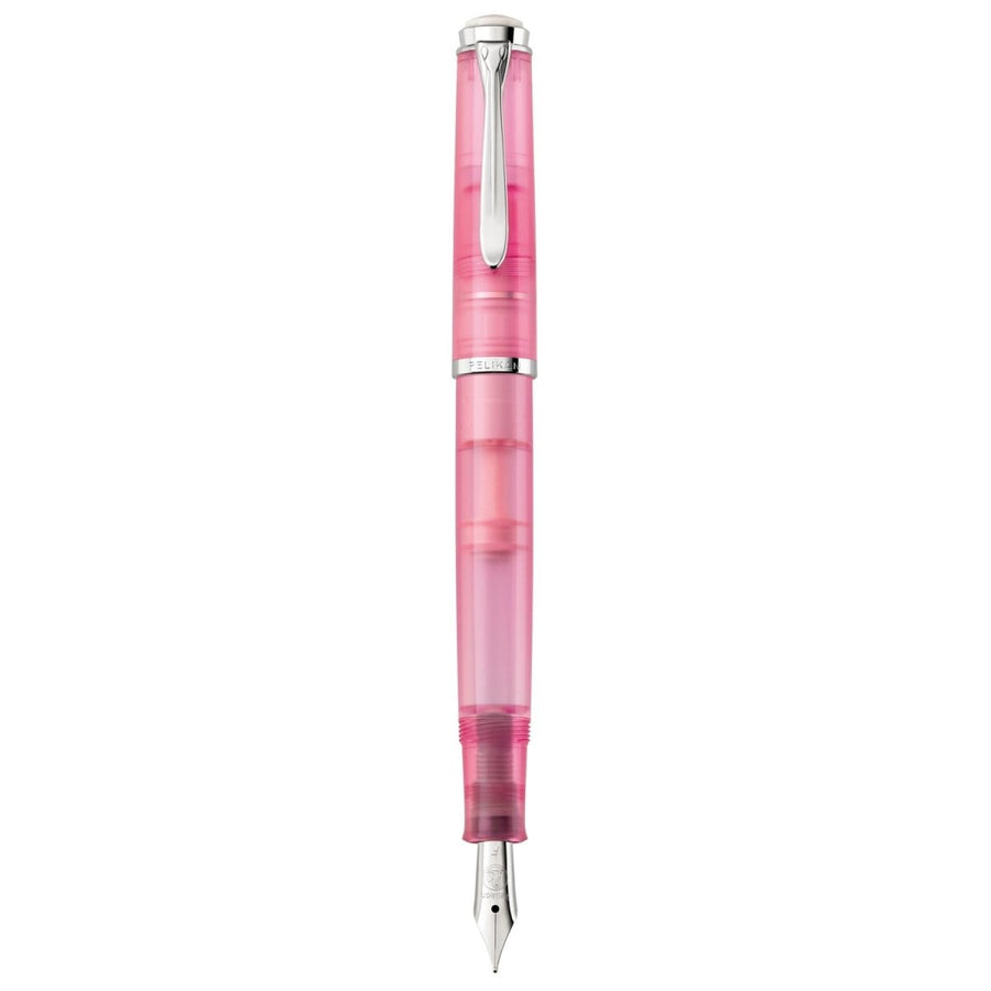 Pelikan Classic M205 SE Rose Quartz Fountain Pen (Special Edition) - SCOOBOO - PEP_CLC_M205_RSE_QTZ_FPEF_823821 - Fountain Pen