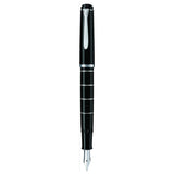 Pelikan Classic M215 Black Rings Fountain Pen - SCOOBOO - PEP_CLC_M215_BLKRNG_FPEF_948372 - Fountain Pen