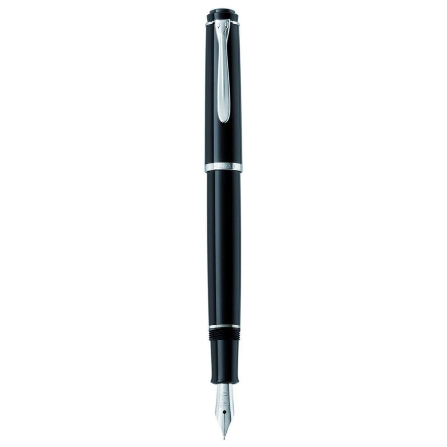 Pelikan Classic P205 Black Fountain Pen - SCOOBOO - PEP_CLC_P205_BLK_FPEF_930651 - Fountain Pen