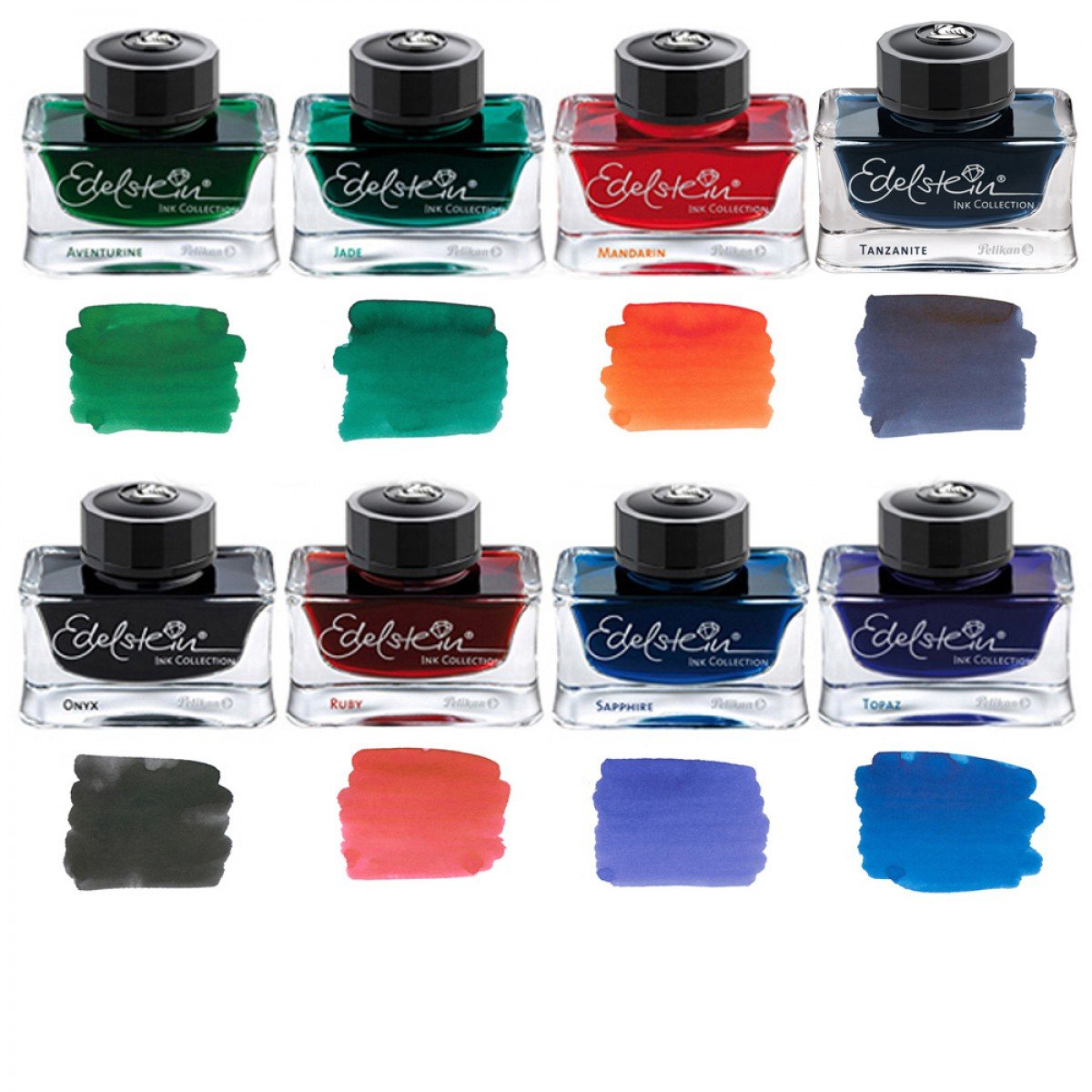 Pelikan Edelstein Ink Bottle (Aquamarine - 50 ML) 300025 - SCOOBOO - PE_EDL_INKBTL_AQUA_50ML_339341 - Ink Bottle