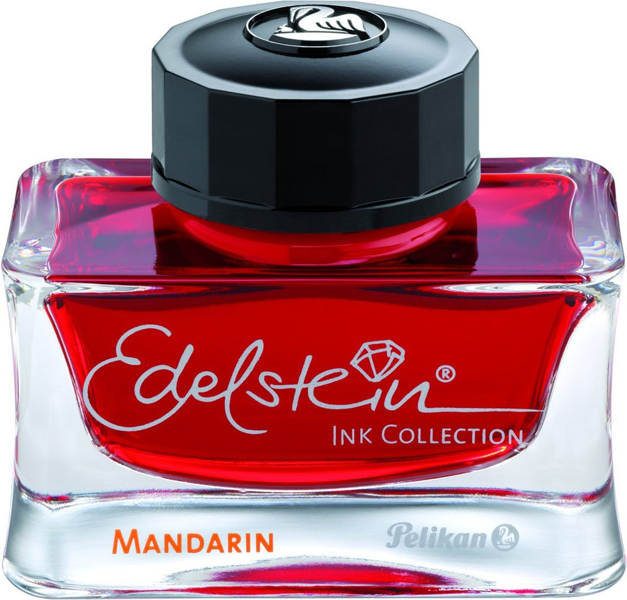 Pelikan Edelstein Ink Bottle (Mandarin - 50 ML) 339341 - SCOOBOO - PE_EDL_INKBTL_MND_50ML_339341 - Ink Bottle