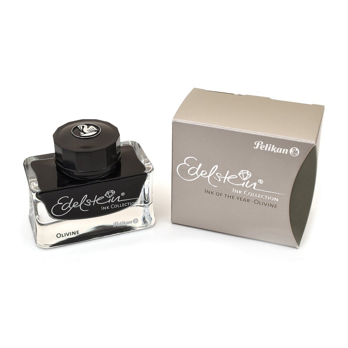 Pelikan Edelstein Ink Bottle (Olivine - 50 ML) 300674 - SCOOBOO - PE_EDL_INKBTL_OLVN_50ML_300674 - Ink Bottle