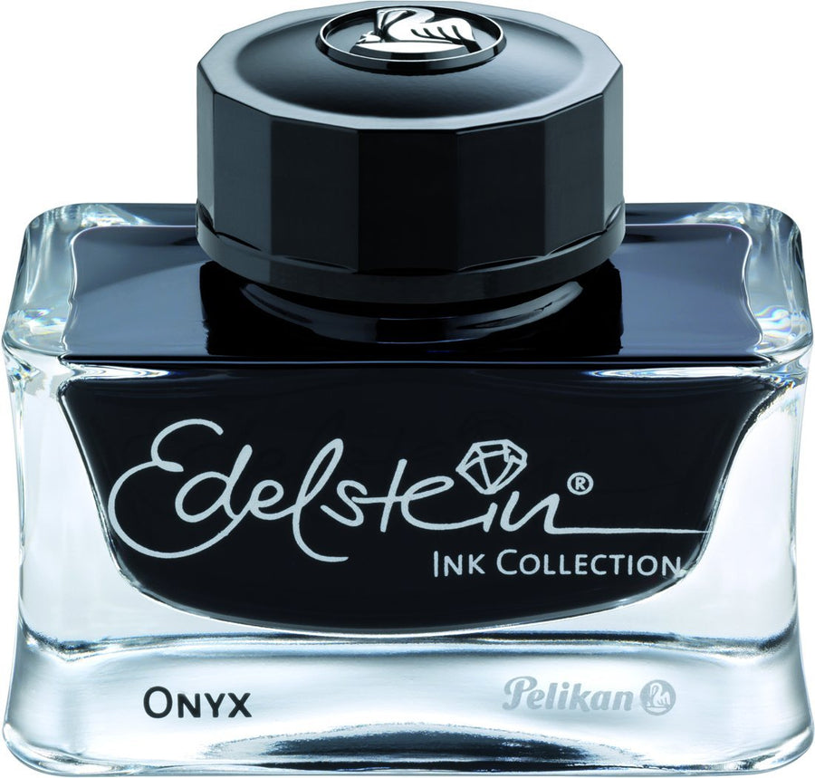 Pelikan Edelstein Ink Bottle (Onyx - 50 ML) 339408 - SCOOBOO - PE_EDL_INKBTL_ONYX_50ML_339408 - Ink Bottle